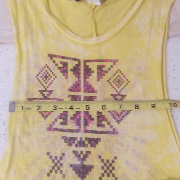 Cute Oversized Tank Top Dress Aztec Tribal Print - Picture 10 of 12